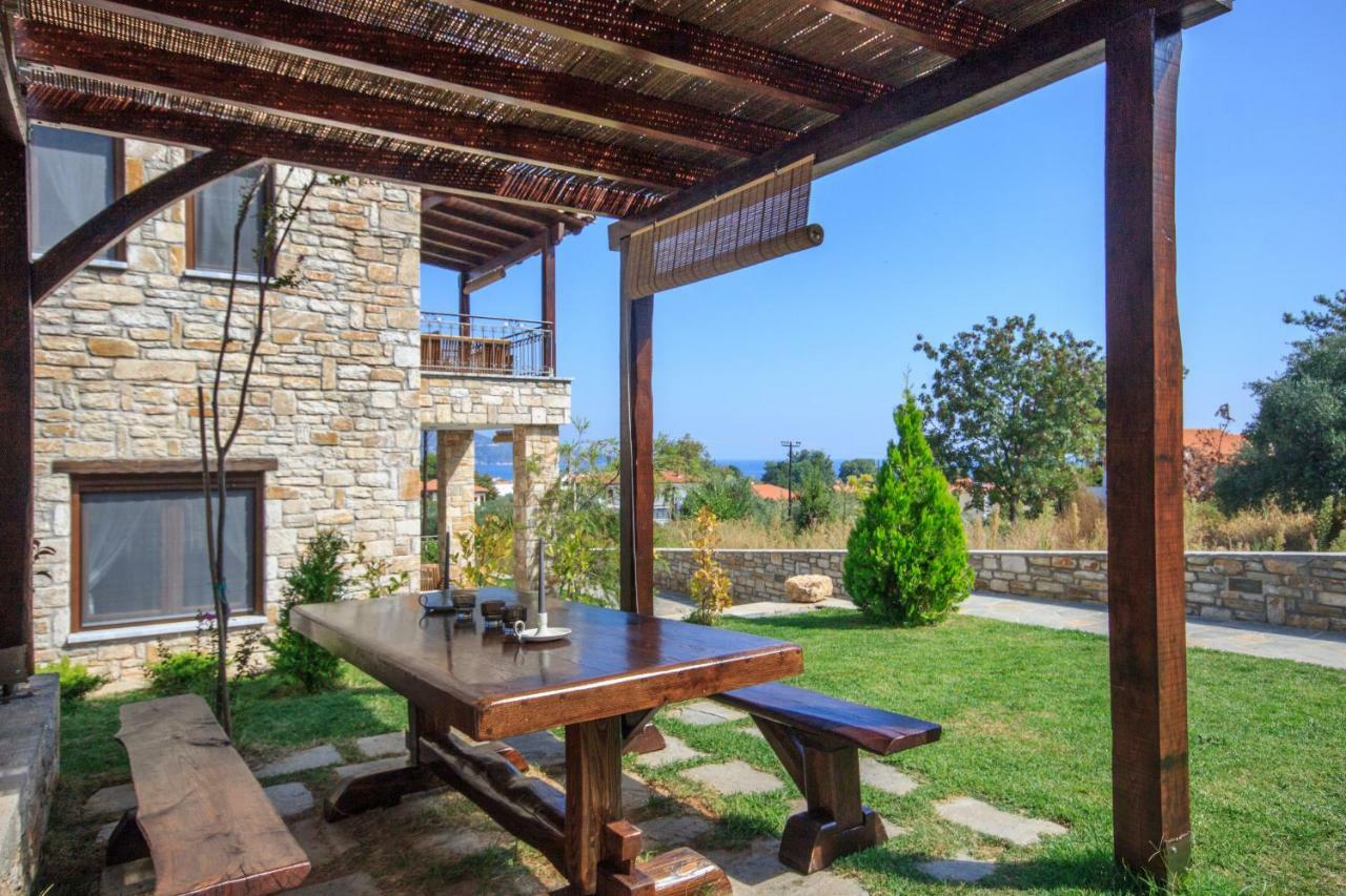 Appartamento Pietra e Mare Skala Potamia  Esterno foto